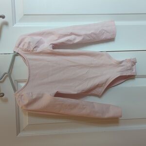 Girls Janie and Jack leotard, size 5, pink